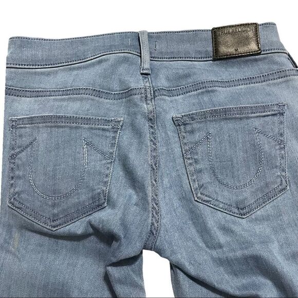 True Religion Casey Low Rise Skinny Ombre Jeans Size 25 - Picture 5 of 11